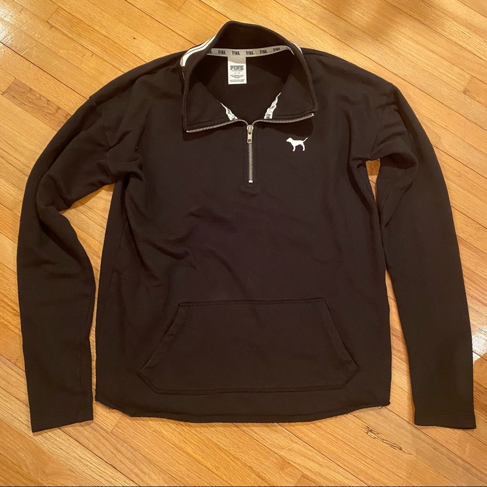 Pink Victoria’s Secret 1/4 zip S